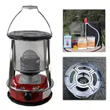 Rauchfreier tragbarer Kerosinofen - Effizienter 2 in 1 Paraffinstrahler für die Winterraumheizung - Einstellbare Feuerkraft - Ideal für Zelte und Kerosinheizung