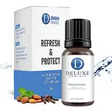 Deluxe Dentals Zahnfleisch Entzündung Mundspülung Behandlung mit botanischen Ölen, Mundwasser Oil Pulling für Zähne, Mundziehöl Bio, lindert Zahnschmerzen, stoppt Mundgeruch - 15ml