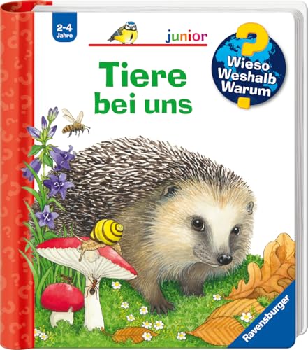 Wieso? Weshalb? Warum? junior, Band 33 - Tiere bei uns (Sachbuch ab 2 Jahre - mit Klappen)