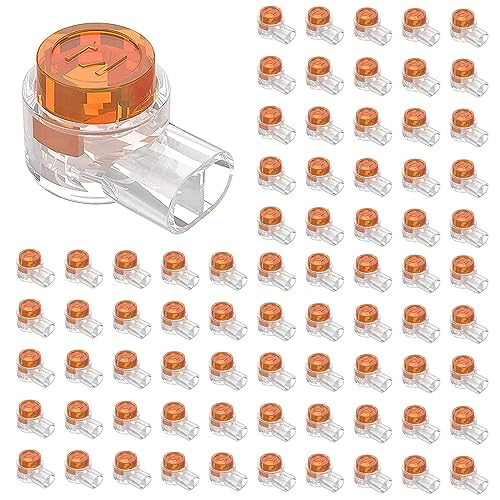 Telefonkabel Verbinder Kabel 120 Stück Klemmen Verbinder K1 Kabel Verbinder UY Stecker Kabelverbinder K1 Anschluss für Telefonkabel Netzwerkkabel
