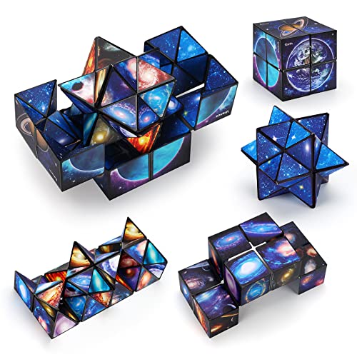 Spielzeug für 6-12 Jahre Kinder, Zauberwürfel und Infinity Cube - Geschenke für Mädchen und Jungen, Spiele ab 7-11 Jahre, Geburtstagsgeschenk für Kinder und Erwachsene