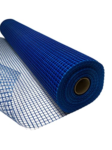 Vago-Tools Glasfaser Armierungsgewebe 50m² Blau 110g/m² 10x10mm