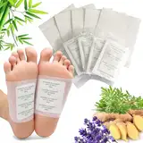 100 Stück Detox-Fußpflaster, natürliche Detox-Wirkstoffe für Füße, Fuß-Patches zum Entfernen von Giftstoffen aus dem Körper verbessern die Durchblutung, beschleunigen den Stoffwechsel und verbessern