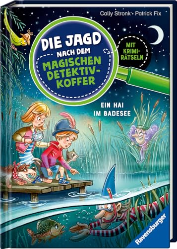 Die Jagd nach dem magischen Detektivkoffer 8: Ein Hai im Badesee. Erstlesebuch ab 7 Jahren für Jungen und Mädchen - Lesenlernen mit Krimirätseln