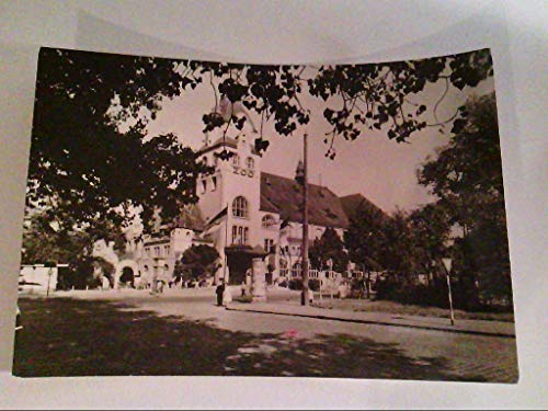 Leipzig. Ansichtskarte. Zoo und Kongreßhalle. s/w.