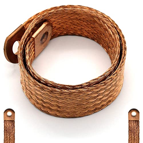 Batteriemasseband Kupfer 42cm Massekabel Masseband Motor Entstör LKW PKW KFZ NFZ
