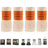 Kerosinofen für den Innenbereich, 4,5 l, 2600 W, 2-in-1 tragbare Kerosinheizung, Heizung ohne Strom im Innenbereich, Campingkocher, für Terrasse, Notstromausfall, Gaswartung (Größe: Docht 4 Stück)