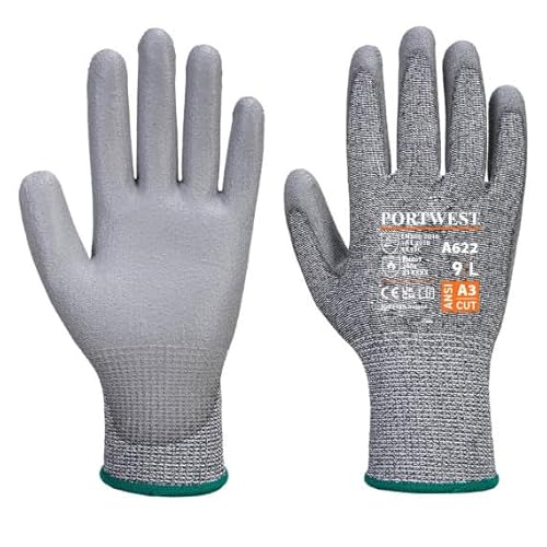 Schnittschutzhandschuhe MR, mit Handfläche aus PU Galga 13 A622