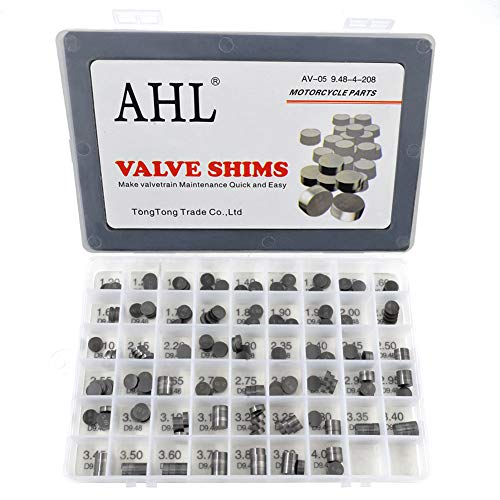 AHL Durchmesser: 9.48mm 4x52pcs Ventil Shim Ventile einstellen für TL1000R TL1000 R 1998-2003