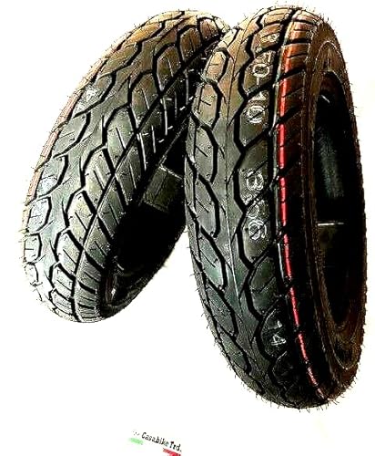 Reifen Allwetter 51J TL Retro Roller A-Line Casabike Reifen Set 3.50-10 & 3.50-10 (M+S) Vorne + Hinten