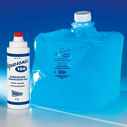 Aquasonic 0403 100 Ultraschallgel mit Kleindispenser, komplett Cubitainer, Parker, 5 L
