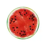 Sommerlicher Strandtuch Wassermelone Obst Muster Runde Badetuch Schnell Trocknende Deko Weiches Leichtes Beach Towel für Weiblich Männlich Mädchen Strandtucher Schwimmprodukte ﻿ (One Size)