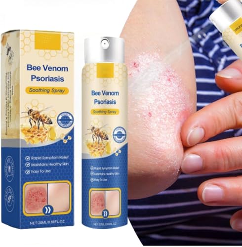 Bienengift Psoriasis Behandlung Spray,?????????? Bienengift ?????????? ?????, Psoriasis ?????????? ????? für alle Hauttypen, Natürlich Und Wirksam (1)