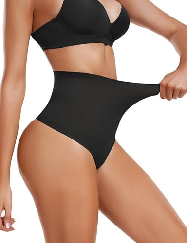 Yeblues Unterhose Damen Bauchweg Shapewear,Bauch Weg Unterhosen Damen Shape Unterwäsche,Miederslips String Tanga Slip Hose Hosen Stark Formende Body Shape