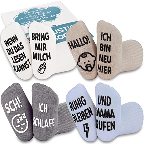 Belloxis Baby Socken 0-12 Monate Baby Geschenk Junge Mädchen Lustige Zubehör