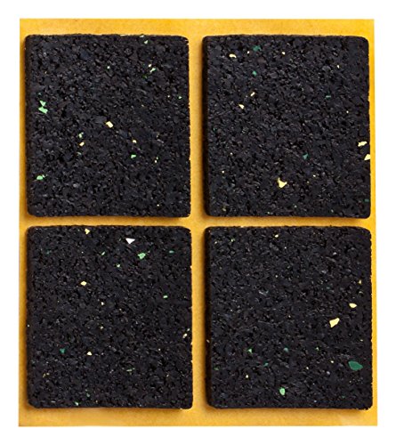 peha Anti-Rutsch-Pad (Rutschhemmer für Möbel, Sofas, Tische), selbstklebend, quadratisch 48x48 mm (4 STK.)