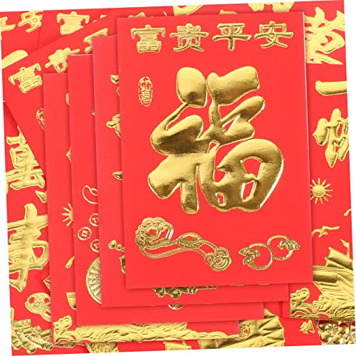 DOITOOL 160stücke Papier Rote Umschläge Für Chinesisches Neujahr Kreative Hongbao Glücksumschläge Mit Feinen Mustern Für Verschiedene Anlässe Für Und Geldübertragungen