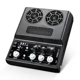 LEKATO Gitarrenverstärker 20W, Tragbarer Bluetooth-Gitarrenverstärker, Kombi-Verstärker mit Distortion & Delay Effekt, Geeignet für E-Gitarre und Akustikgitarre (DE)