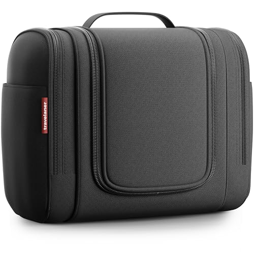 Kulturbeutel [Design 2025] zum Aufhängen für Damen, Herren & Kinder [7 Liter Stauraum], 3-in-1 Kulturtasche, Kosmetikkoffer, Kosmetiktasche für Männer & Frauen, Reise Waschtasche, Waschbeutel