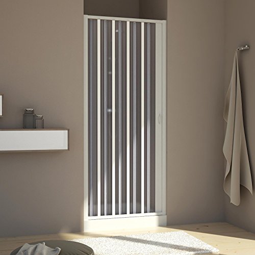 Forte Duschtür in PVC 75 cm H185 mod. Aura Seitlich