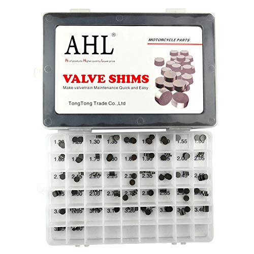 AHL 7.48mm 141pcs - 3 pro Dicke 1.20mm-3.50mm Ventil Shim Ventile einstellen für Z1000 2003-2008 2010