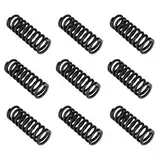 10 Stück 65Mn Federstahl Druckfeder 0.7x5x10mm(0.7mm Drahtdurchmesser x 5mm Außendurchmesser x 10mm Länge)