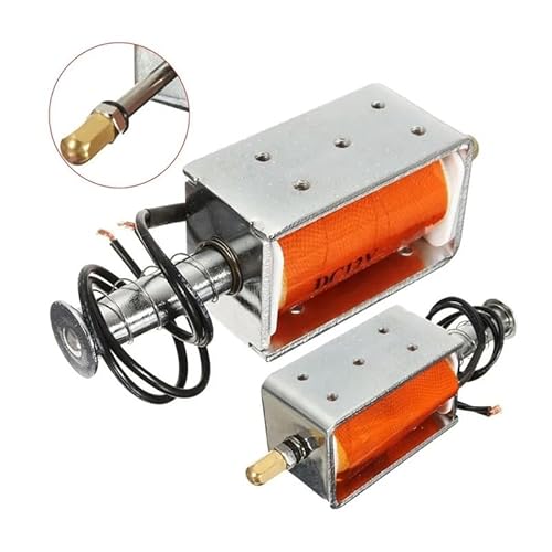 electronic starter 35mm Long-Stroke Strong Push-Pull Solenoid DC 12V electronic starter Open Frame Linear Electromagnetic Magnetic Solenoid