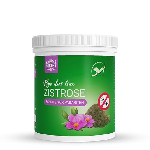 Zistrose Pulver für Hund & Katze Abwehr von Zecken und zur Stärkung des Immunsystems 500 Gramm