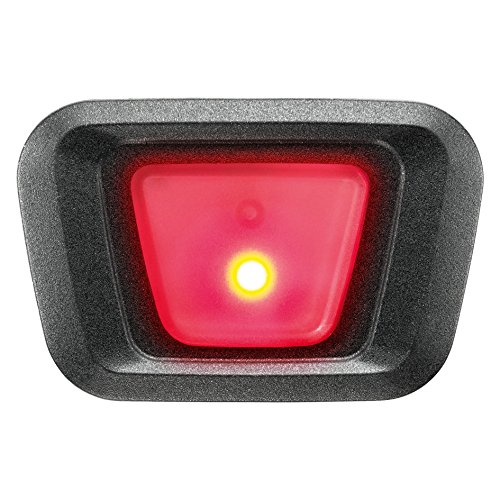 uvex plug-in LED XB048 Licht - passend für uvex finale & uvex true Modelle - Dauer- oder Blinklicht - black-red - one size