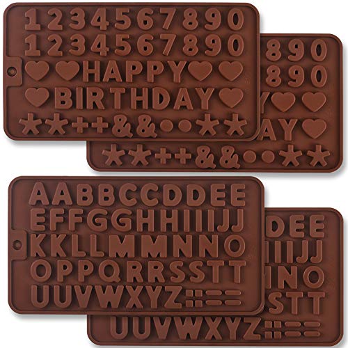 Newk EINF Alphanumeric silicone mold, Acrylic
