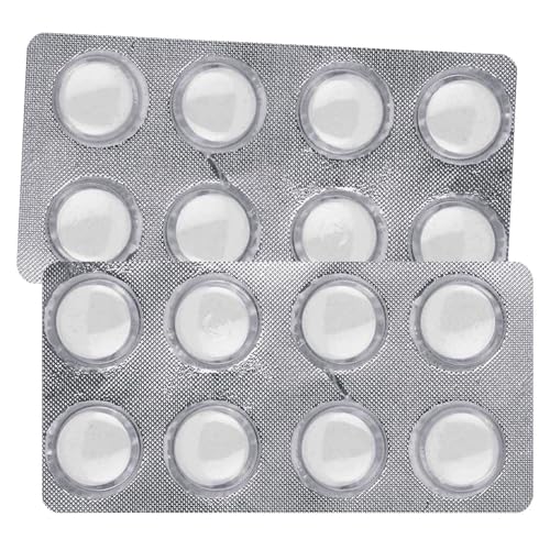 Sage Cleaning Tablets - 2x8 Pack (16) | By Cafetto Aust. who make Sage Coffee Machine Cleaning Tablets | For Sage Cleaning Disc | Coffee Machine Cleaner | Super Cal Espresso Machine Cleaning Tablets