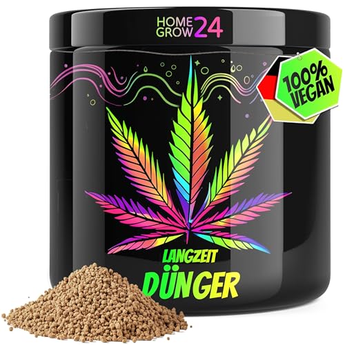 Homegrow24 Cannabis Dünger Indoor & Outdoor Langzeitdünger und Mykorrhiza Wurzelaktivator - Wachstums & Blütephase Grow & Bloom Hanfdünger Starter Set