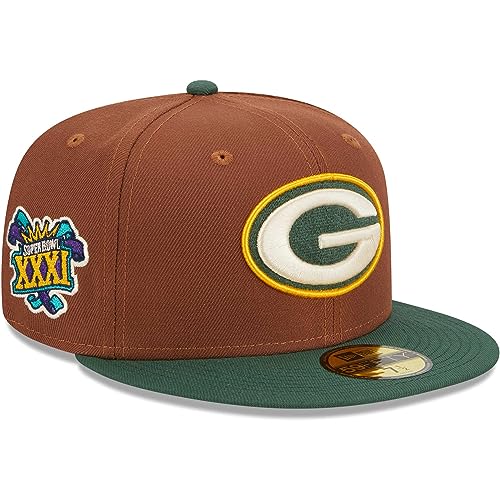 New Era MLB 59Fifty Baseball, Green Bay Packers-97378, 7 3/8