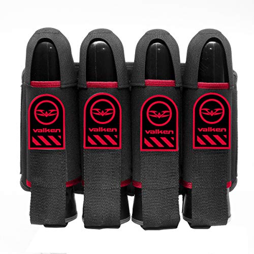 Valken Alpha Battlepack 4-Pot - black/red