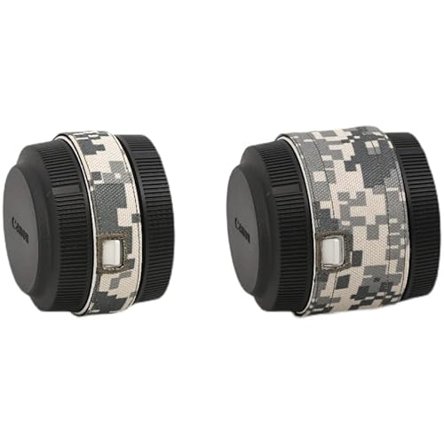 Rolanpro Kameralinse, Camouflage, Regenschutz, Barlowabdeckung für Canon RF 1.4X DSLR Kamera Barlow
