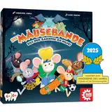 Game Factory 646058 Die Mäusebande, kooperatives Kinderspiel, Familienspiel, Merkspiel, Memospiel für Kinder ab 4 und 6 Jahren