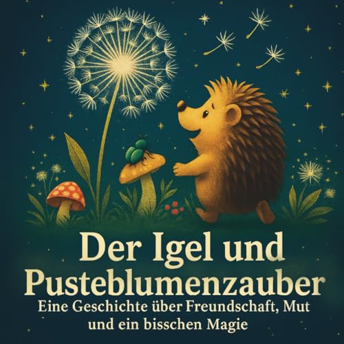 Der Igel und Pusteblumenzauber: Eine Geschichte über Freundschaft, Mut und ein bisschen Magie