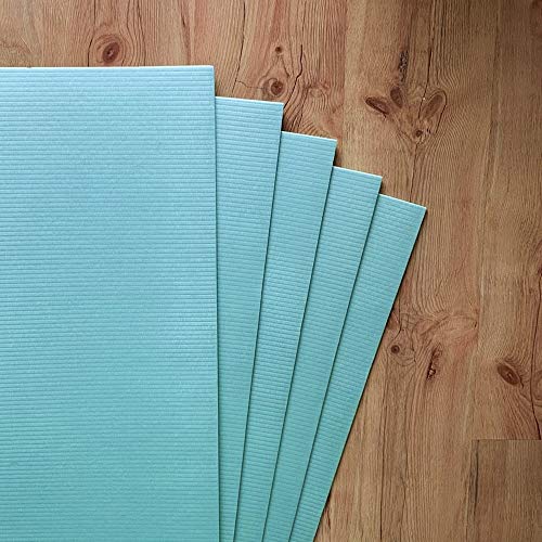 5-200 m² Trittschalldämmung Dämmung 5mm XPS Green Boden Laminat Parkett Fußboden (20m²)