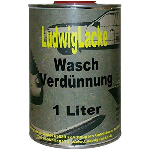 Waschverdünnung 1Liter Nitroverdünnung säubern Autolack Pinselreiniger