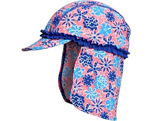 Playshoes Mädchen UV-Schutz Mütze Veilchen 461149, 41 - Mehrfarbig, 51
