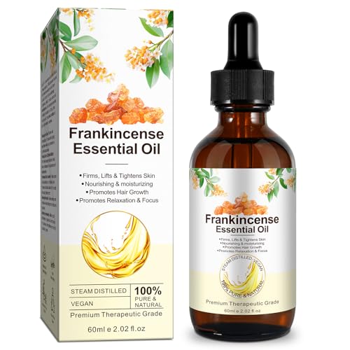 Premium Weihrauchöl – 100% Pure; Natural, Weihrauchöl bio für haut, Face; Aromatherapy; Best Weihrauchöl for Face, Falten bei Narben; Deep Nourishing