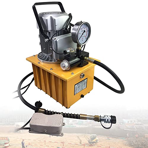Elektrisch Angetriebene Hydraulikpumpe Elektrohydraulikpumpe Magnetventil mit Pedal Ventil 700bar 7L 50W