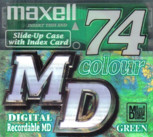 Maxell MD74 Colormix Mini Disc 5er Pack