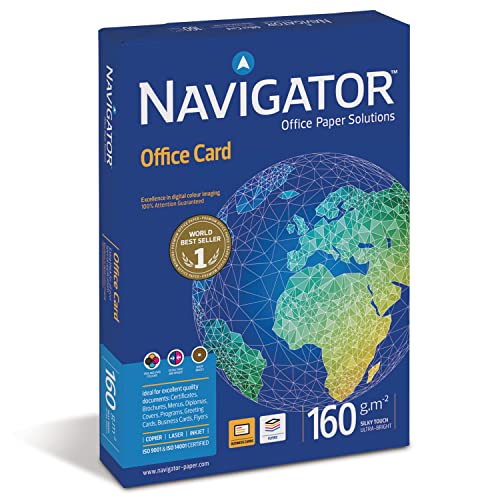 Navigator Office Card /PCO160F1 DIN A4 hochweiß Karton 160 g/qm Inh.250