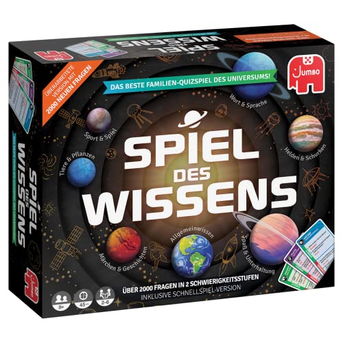 Jumbo Spiele GmbH JUM19907 Spiel des Wissens *Neu* 2-6 Spieler