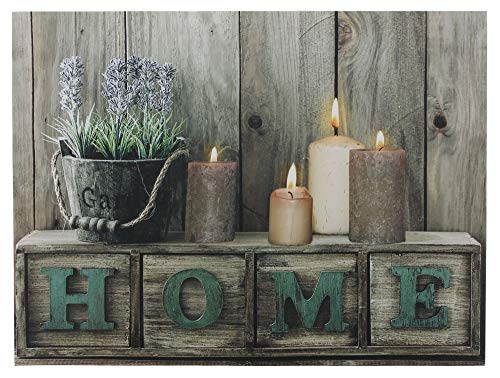 FRANK FLECHTWAREN LED-Bild Home