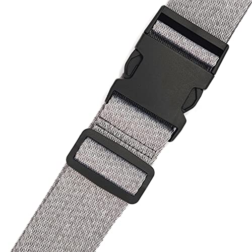 ONE K 2 x Matratzen-Verpackungsgurte aus Memory-Schaumstoff für Umzug oder Aufbewahrung (254 x 5,1 cm, melangegrau)