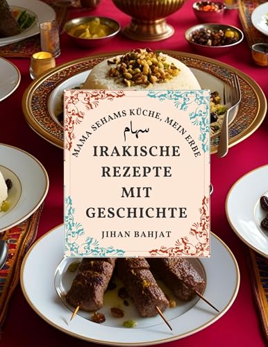 Mama Sehams Küche, Mein Erbe: Irakische Rezepte mit Geschichte: Das irakische Kochbuch mit traditionellen Rezepten, Authentische irakische Gerichte wie Biryani, Kubba, Dolma und mehr, Eine Hommage