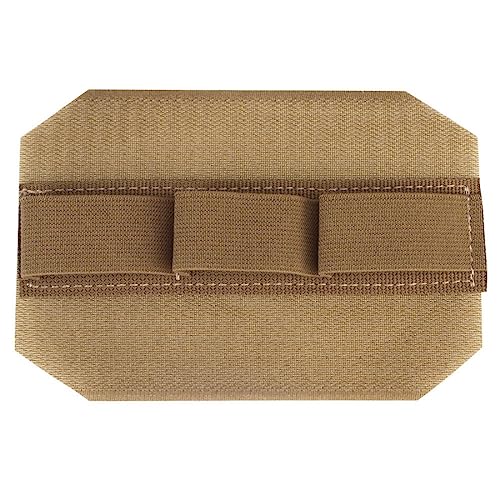 ACEXIER Taktische 3-Schlaufen-Schrotflinte 40-mm-Hakenschlaufeneinsatz Munition MAG-Batterietasche MK4 MK3 Brust-Rig-Weste Drop-Pouch Jagd Airsoft-Zubehör (Tan)
