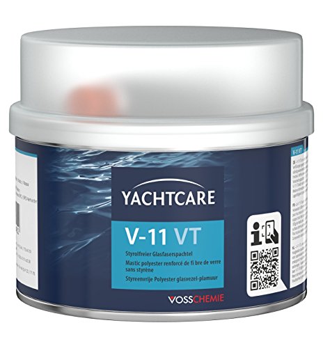 Yachtcare 2k Glasfaserspachtel 200g - Spachtelmasse für Boot, KFZ, Auto & DIY